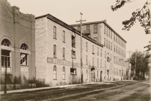 Factory building of Belleville Hardware Company.